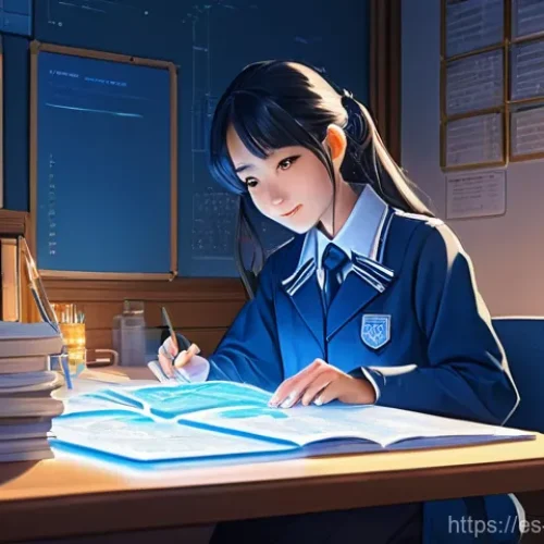 Home 14 블루아카이브 과금 효율 분석 - **Prompt:** "A highly detailed, anime-style illustration of a Blue Archive student, such as Shiroko ...